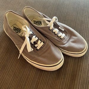 Gray Vans W10.5